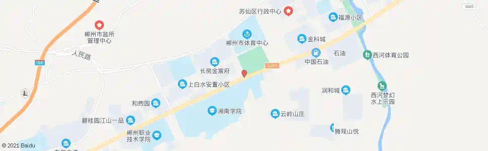 郴州前营大道_公交站地图_郴州公交_妙搜公交查询2025