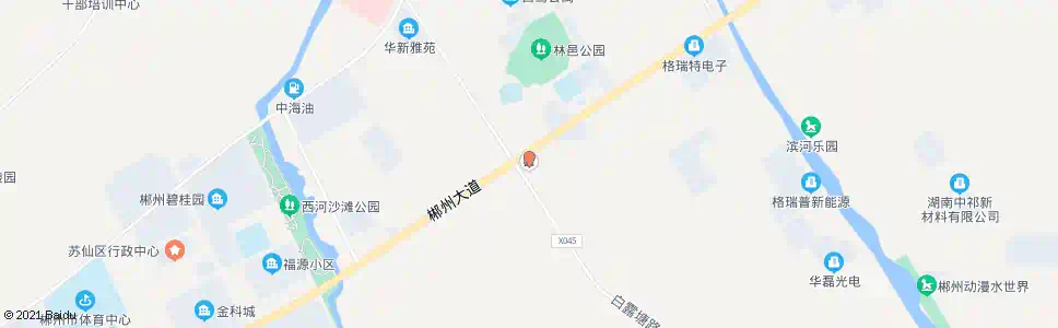 郴州白露塘加油站_公交站地图_郴州公交_妙搜公交查询2025