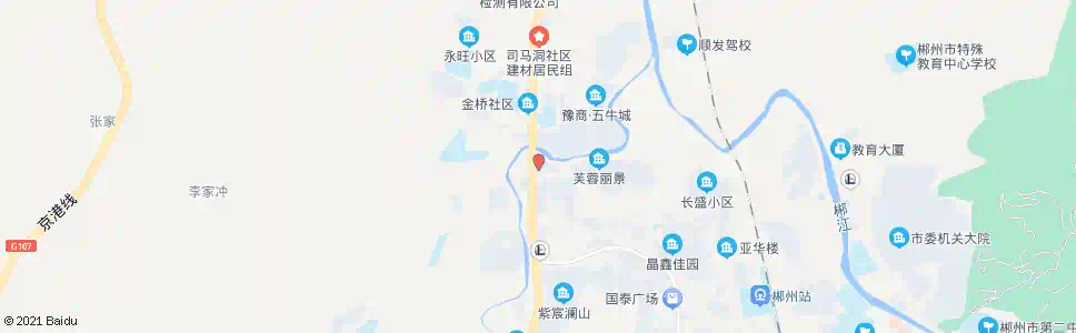 郴州第三人民医院北院_公交站地图_郴州公交_妙搜公交查询2025