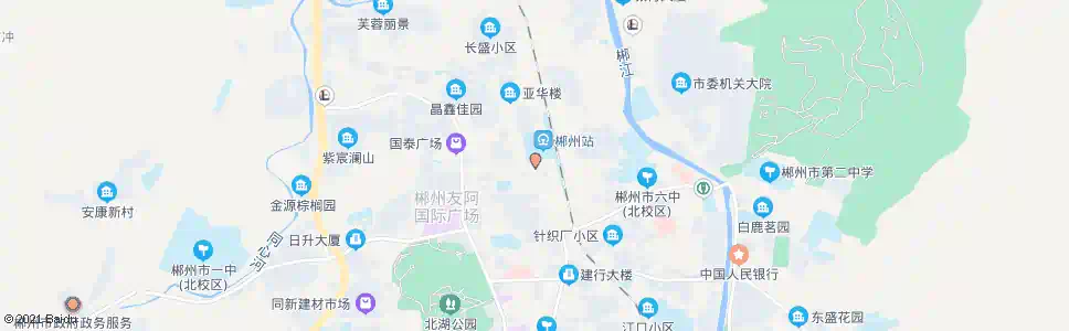 郴州实丰超市_公交站地图_郴州公交_妙搜公交查询2025