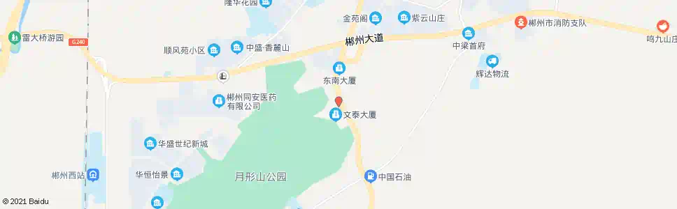 郴州城前岭_公交站地图_郴州公交_妙搜公交查询2025