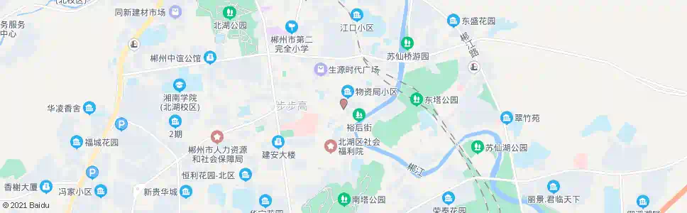 郴州东街_公交站地图_郴州公交_妙搜公交查询2025