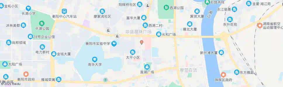 衡阳附一西门_公交站地图_衡阳公交_妙搜公交查询2025