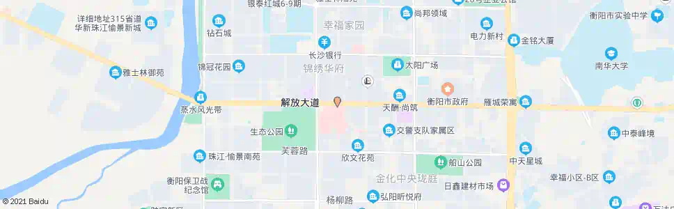 衡阳新附二(财政局)_公交站地图_衡阳公交_妙搜公交查询2025
