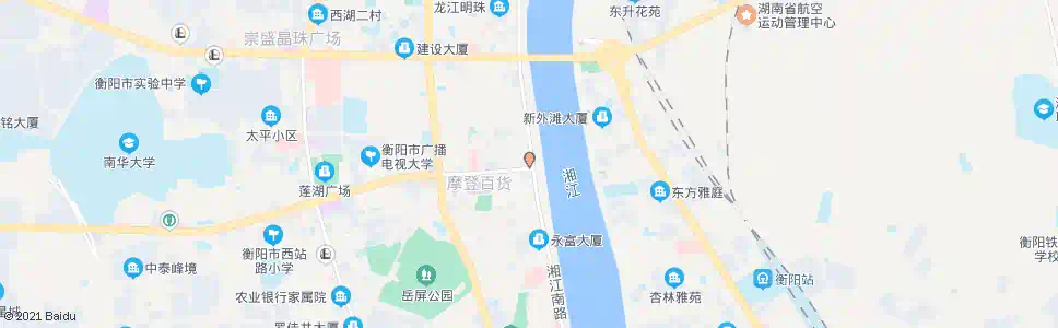 衡阳南方大厦_公交站地图_衡阳公交_妙搜公交查询2025