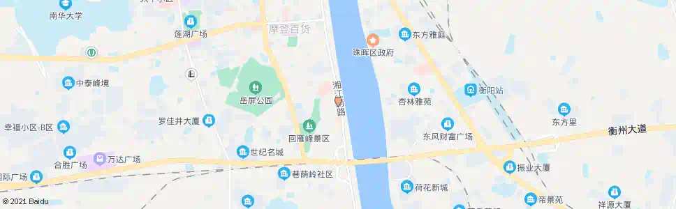 衡阳市一建公司_公交站地图_衡阳公交_妙搜公交查询2025