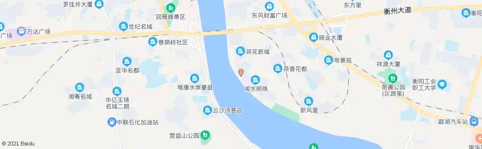 衡阳湘水明珠_公交站地图_衡阳公交_妙搜公交查询2025