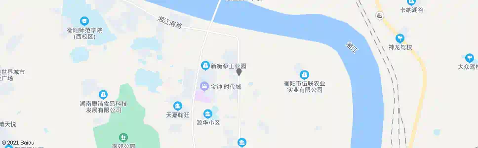 衡阳拖拉机厂_公交站地图_衡阳公交_妙搜公交查询2025