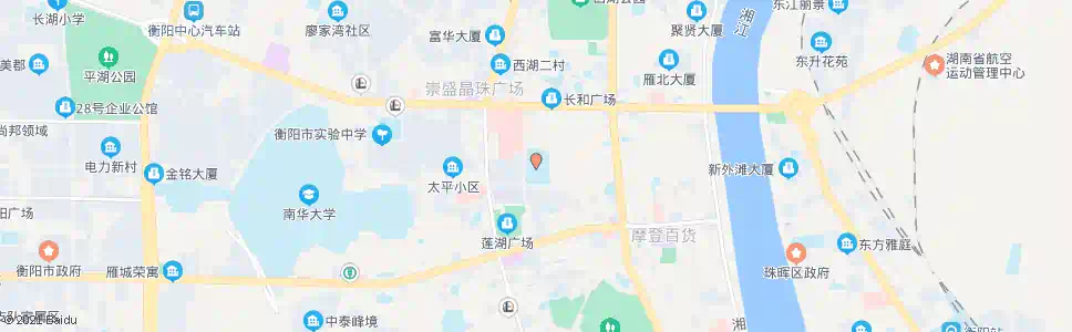 衡阳市二中_公交站地图_衡阳公交_妙搜公交查询2025