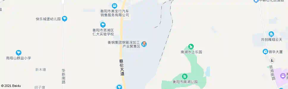 衡阳衡钢深加工区_公交站地图_衡阳公交_妙搜公交查询2025