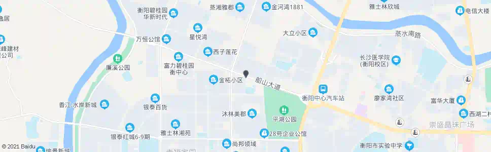 衡阳融冠广场(长湖乡中学)_公交站地图_衡阳公交_妙搜公交查询2025