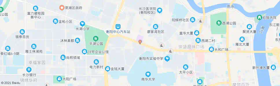 衡阳廖家湾_公交站地图_衡阳公交_妙搜公交查询2025