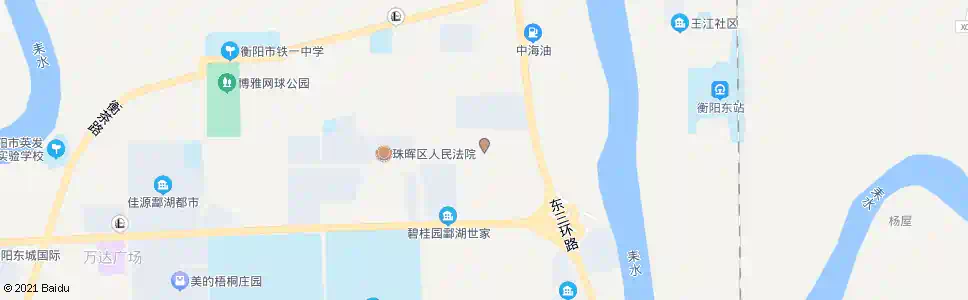 衡阳珠晖公安分局_公交站地图_衡阳公交_妙搜公交查询2025