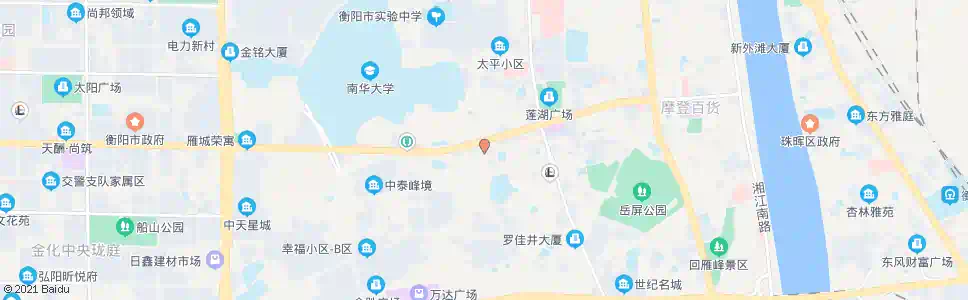 衡阳石化广场_公交站地图_衡阳公交_妙搜公交查询2025