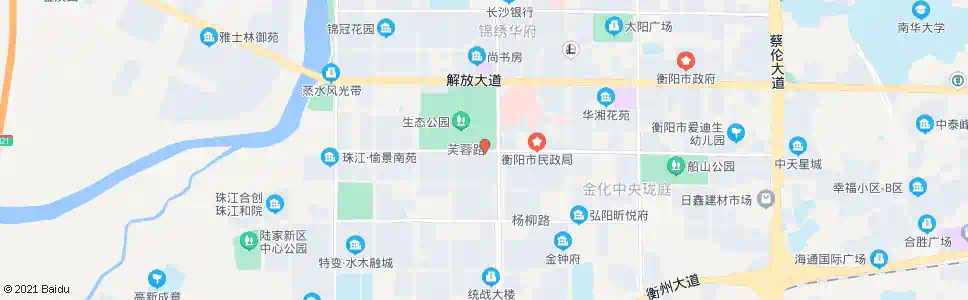 衡阳生态公园南门_公交站地图_衡阳公交_妙搜公交查询2025