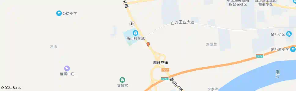 衡阳夕阳红公寓_公交站地图_衡阳公交_妙搜公交查询2025