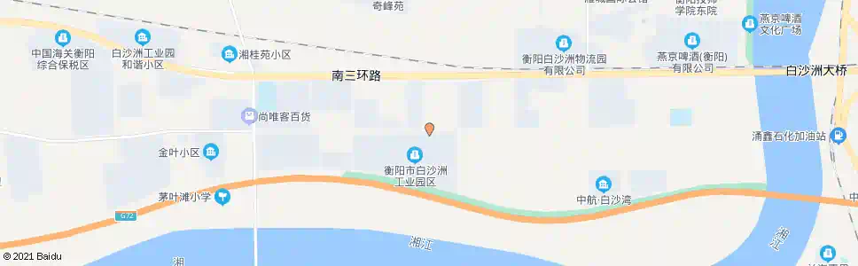 衡阳白沙工业园管委会_公交站地图_衡阳公交_妙搜公交查询2025