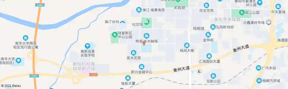 衡阳华新实验学校_公交站地图_衡阳公交_妙搜公交查询2025