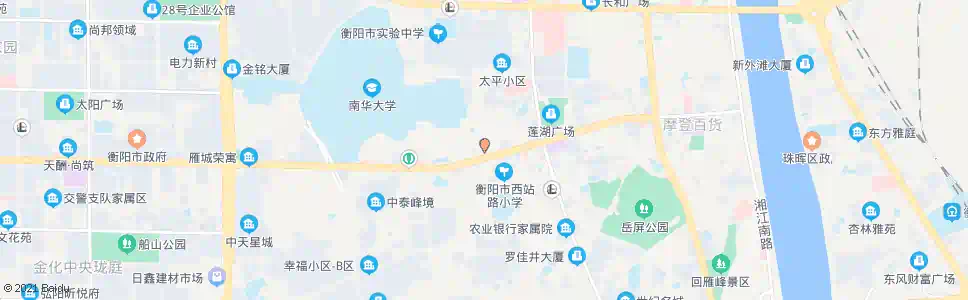 衡阳步行街_公交站地图_衡阳公交_妙搜公交查询2025