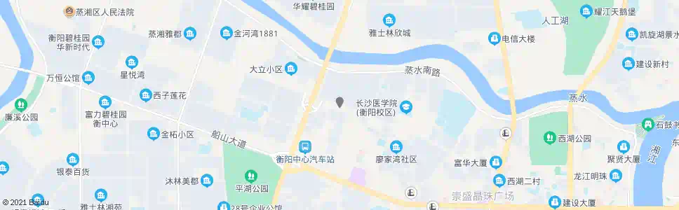 衡阳蒸湘世纪城_公交站地图_衡阳公交_妙搜公交查询2025