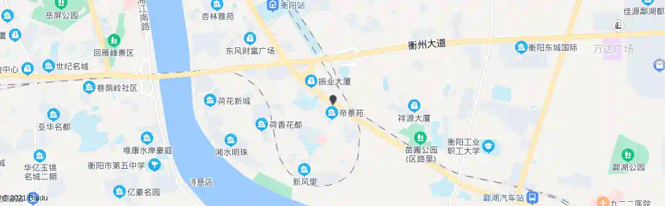 衡阳东风立交桥_公交站地图_衡阳公交_妙搜公交查询2025