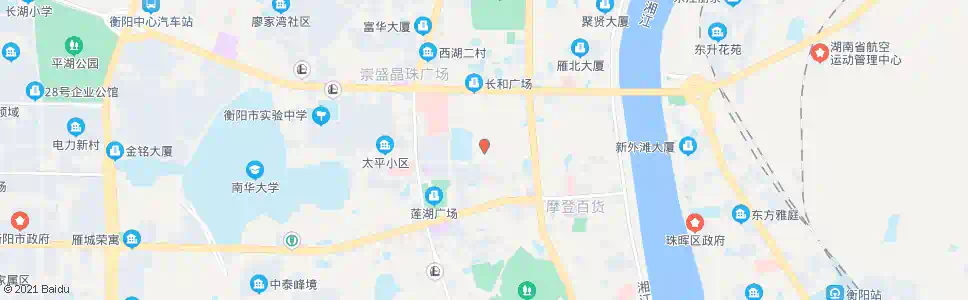 衡阳青少年宫_公交站地图_衡阳公交_妙搜公交查询2025