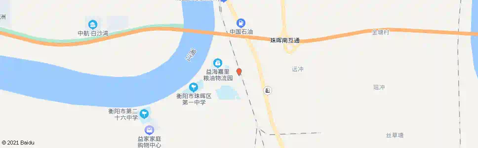 衡阳雁西桥南_公交站地图_衡阳公交_妙搜公交查询2025