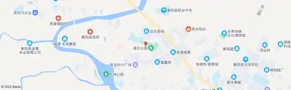 衡阳松木塘(临时站)_公交站地图_衡阳公交_妙搜公交查询2025