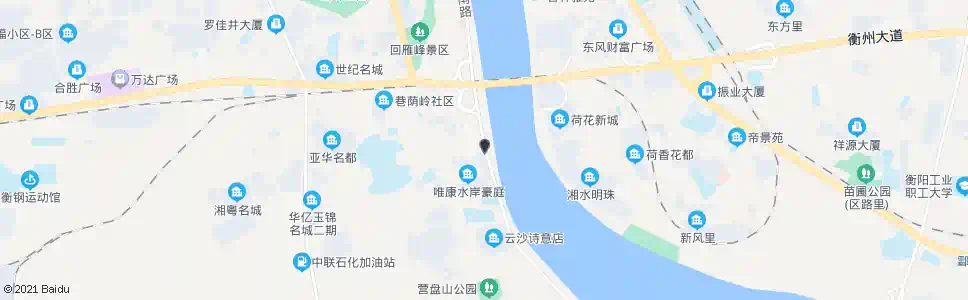 衡阳月畔湾小区_公交站地图_衡阳公交_妙搜公交查询2025