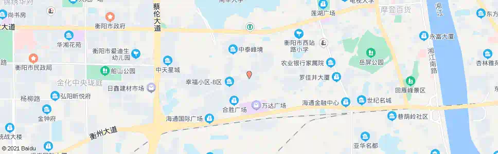衡阳石坳_公交站地图_衡阳公交_妙搜公交查询2025