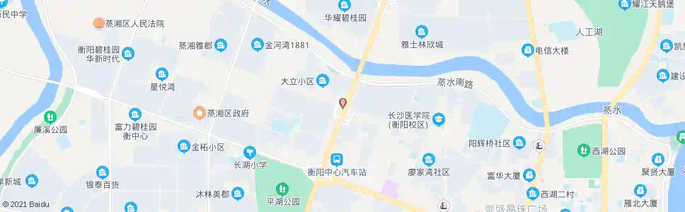 衡阳立新路口_公交站地图_衡阳公交_妙搜公交查询2025