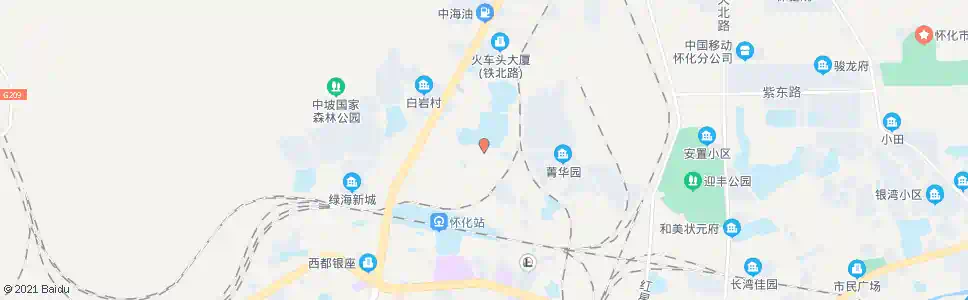 怀化怀铁一中_公交站地图_怀化公交_妙搜公交查询2025