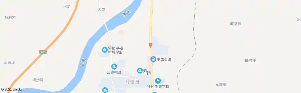 怀化华丰公司_公交站地图_怀化公交_妙搜公交查询2025