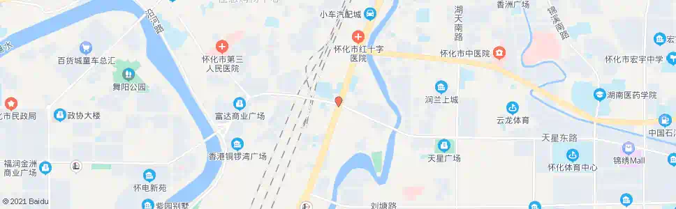 怀化红星路口_公交站地图_怀化公交_妙搜公交查询2025