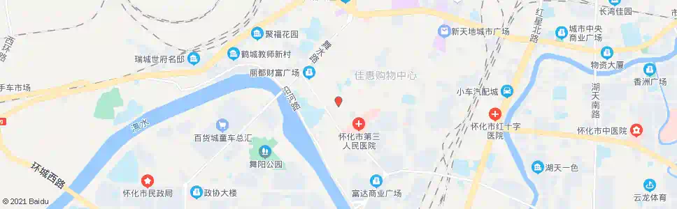 怀化金标医检验中心_公交站地图_怀化公交_妙搜公交查询2025