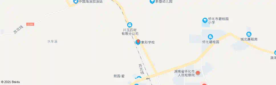 怀化象形学校_公交站地图_怀化公交_妙搜公交查询2025