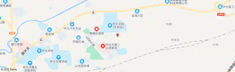 怀化党校_公交站地图_怀化公交_妙搜公交查询2025