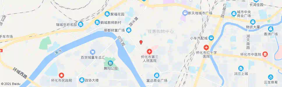 怀化金标医学检验中心_公交站地图_怀化公交_妙搜公交查询2025