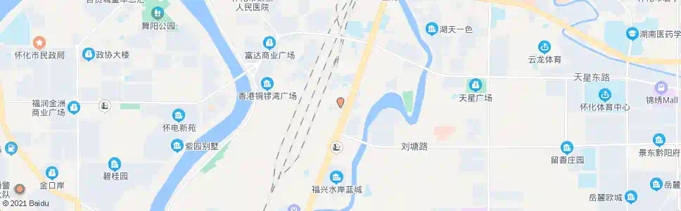 怀化辰昱财富_公交站地图_怀化公交_妙搜公交查询2025