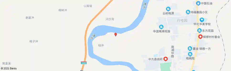 怀化三角滩_公交站地图_怀化公交_妙搜公交查询2025