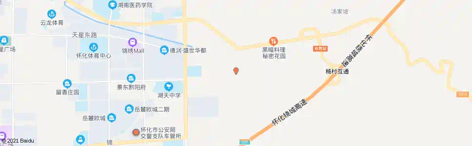 怀化雲天度假村_公交站地图_怀化公交_妙搜公交查询2025