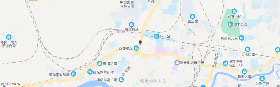 怀化嫩溪垅_公交站地图_怀化公交_妙搜公交查询2025