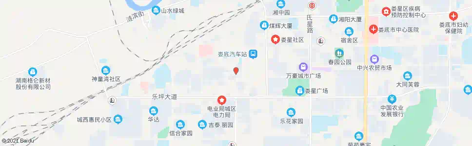 娄底长青办事处_公交站地图_娄底公交_妙搜公交查询2025
