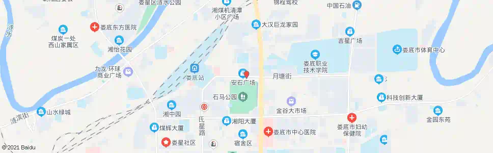 娄底月塘_公交站地图_娄底公交_妙搜公交查询2025