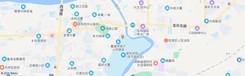 邵阳邵阳市二中_公交站地图_邵阳公交_妙搜公交查询2025