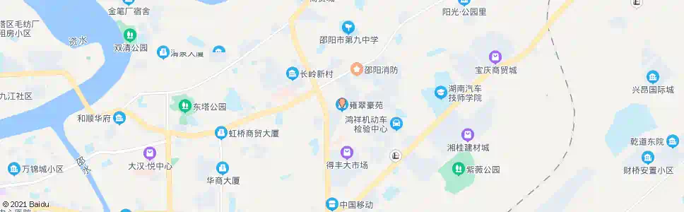 邵阳雍翠豪苑_公交站地图_邵阳公交_妙搜公交查询2025