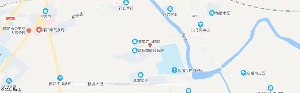 邵阳田心学校_公交站地图_邵阳公交_妙搜公交查询2025