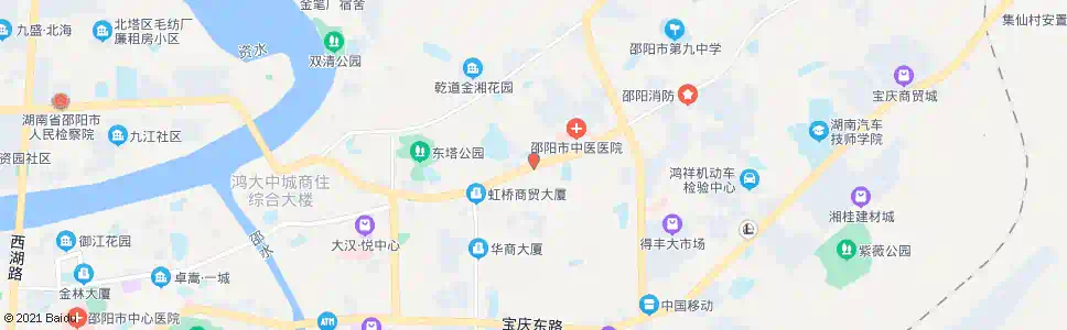 邵阳百寿亭_公交站地图_邵阳公交_妙搜公交查询2025