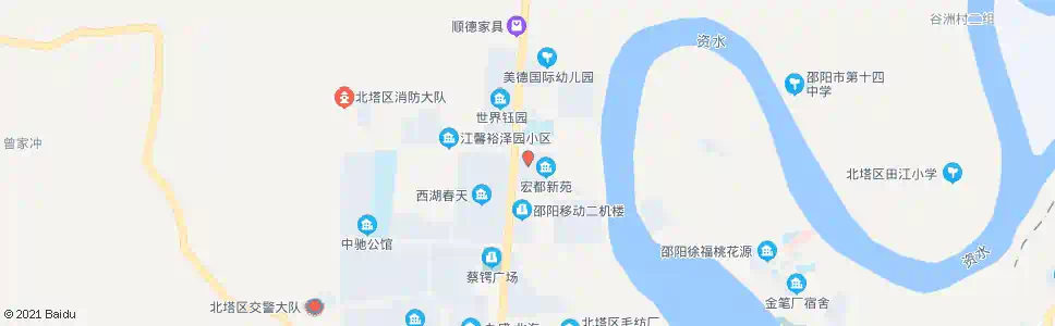 邵阳市地税局_公交站地图_邵阳公交_妙搜公交查询2025