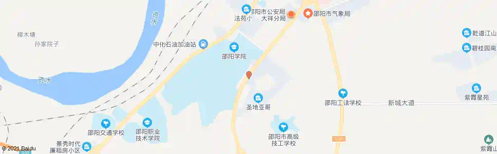 邵阳高速管理处_公交站地图_邵阳公交_妙搜公交查询2025